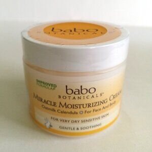 Babo Botanicals - Miracle Moisturizing Cream w / Oatmilk Calendula - 57 g / 2 oz